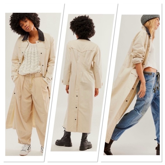 Free People Jackets & Blazers - Free People Hunter Duster Western Jacket